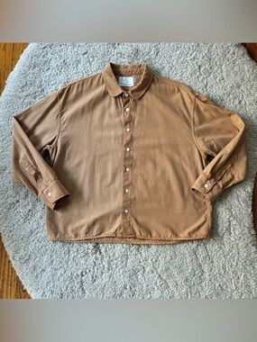 Olderbrother anti fit shirt tan M